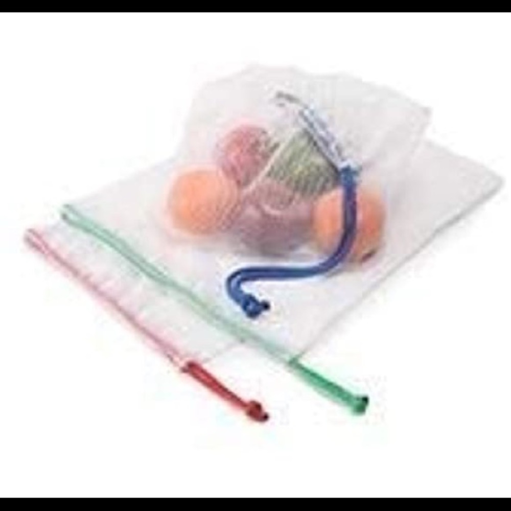 NEW NORWEX REUSABLE PRODUCE BAGS 3PK
